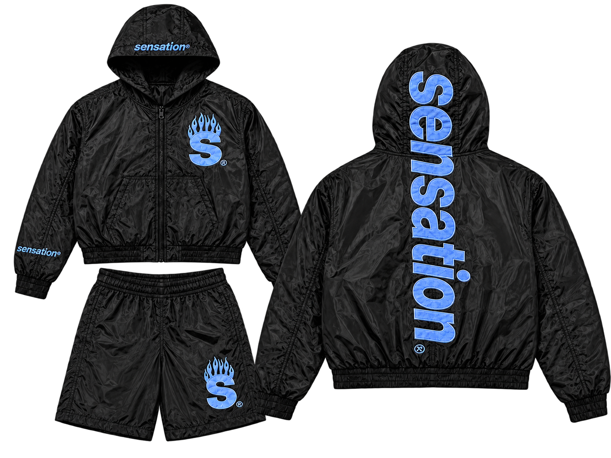 Blue/Black Flame Series Set