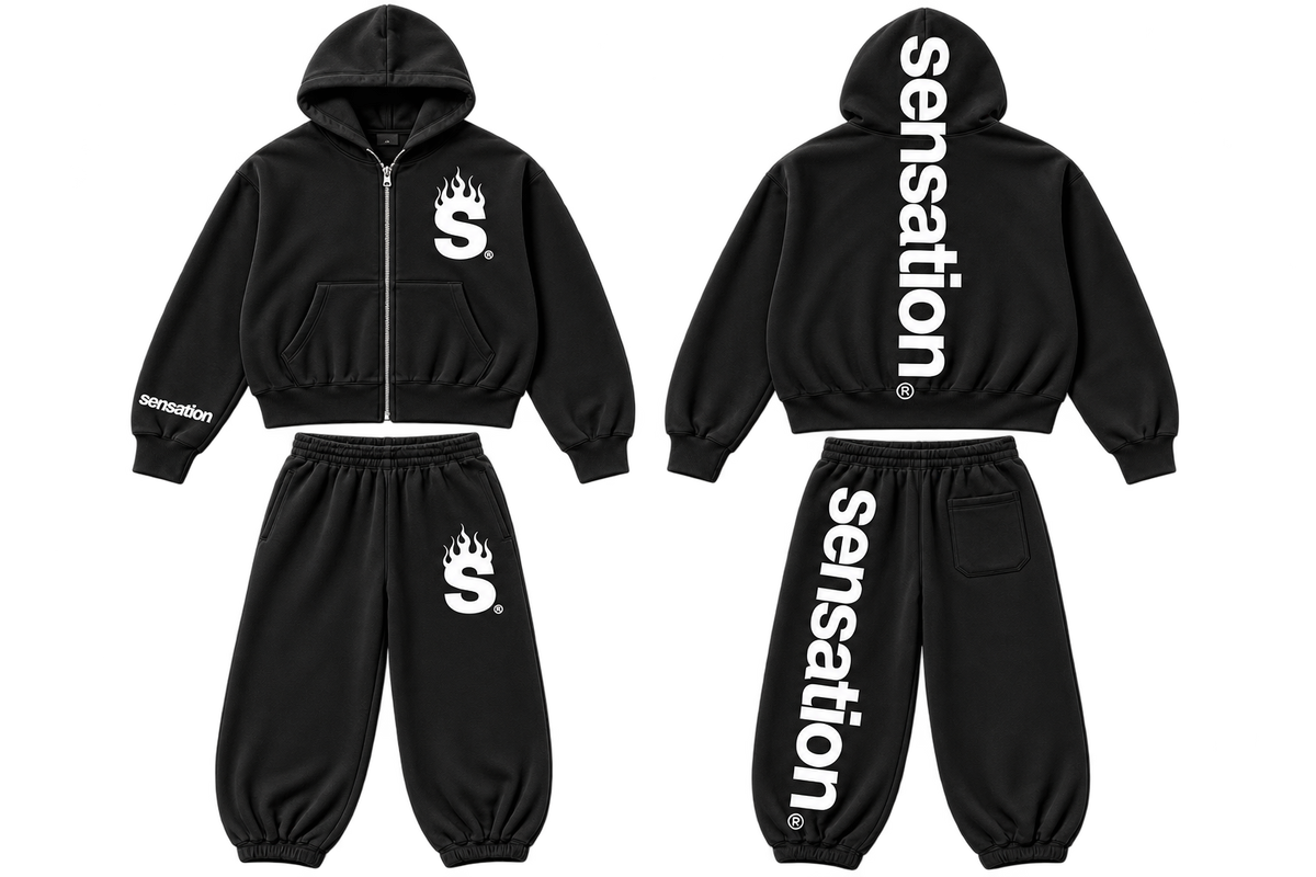 Black/White Sensation Jumpsuits